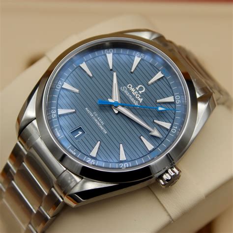 omega seamaster co-axial chronometer blue watch|Omega Seamaster co axial gmt.